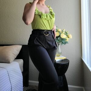 Abercrombie Ruffled Top